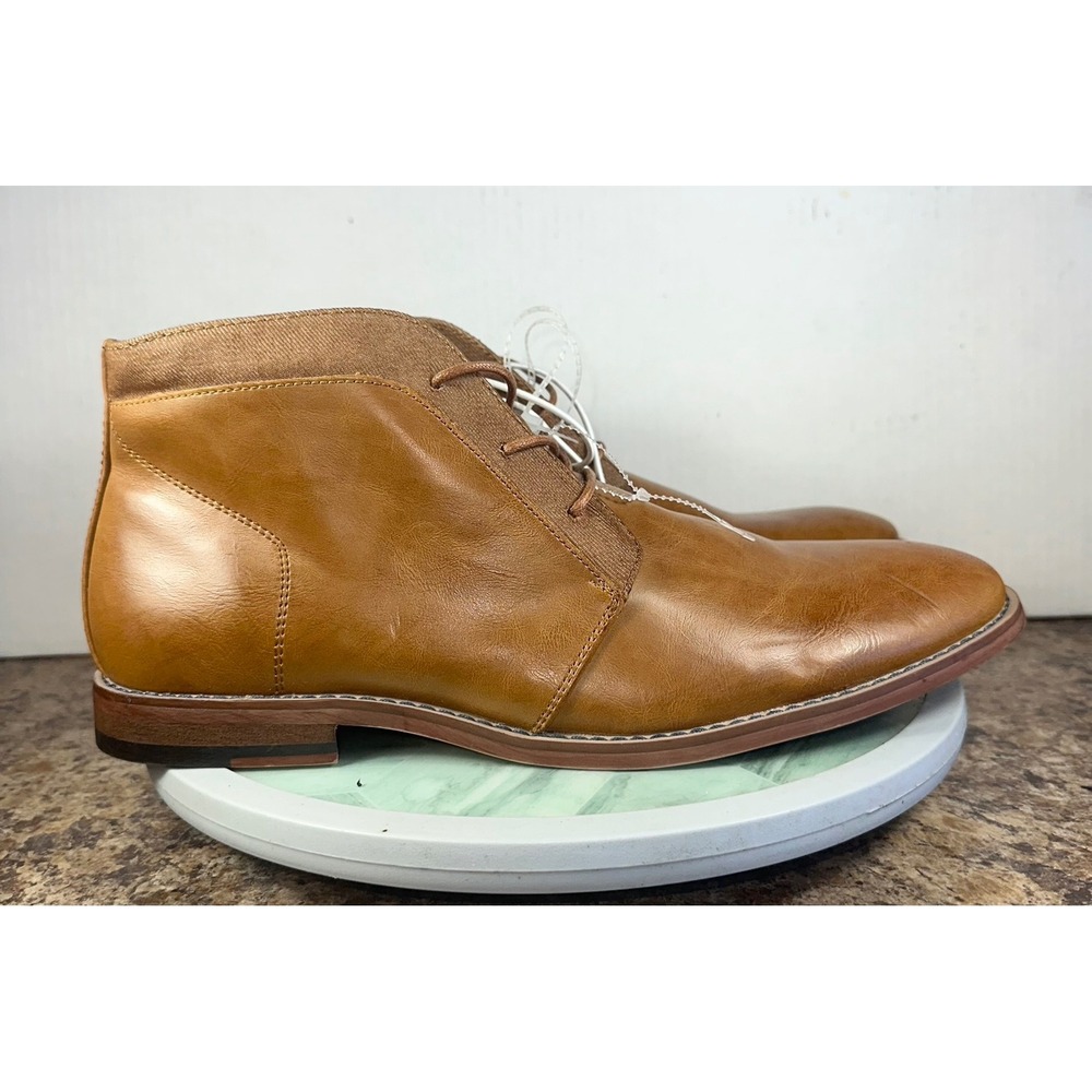 Call It Spring Mens Chukka Boots Lace Up Ankle Boot Brown Casual Dress Shoe